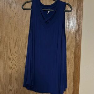 Royal blue tank top